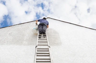 Peinture extérieure à Lohuec — façades et ravalement